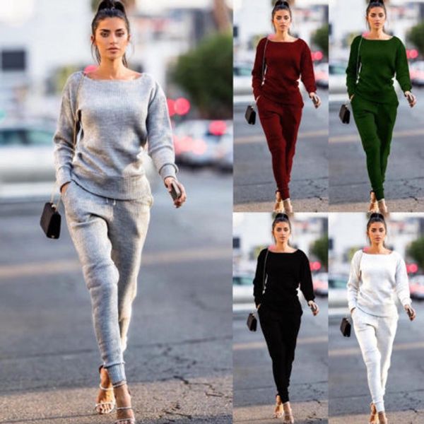2019 fashion brand new women ladies tracksuit hoodie sweatshirt pants trousers sports casual sweat suit, White
2019 fashion brand new women ladies tracksuit hoodie sweatshirt pants trousers sports casual sweat suit, White