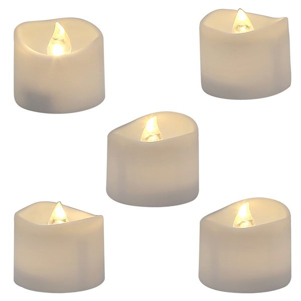 12 pcs realistic and bright flickering bulb battery operated flameless led tea light for seasonal & festival celebration
12 pcs realistic and bright flickering bulb battery operated flameless led tea light for seasonal & festival celebration