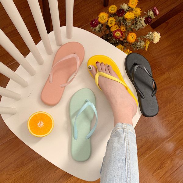 women summer flip flops candy color girls beach slippers soft pvc ladies flat shoes slip on sandals female fashion slides sh385, Black
women summer flip flops candy color girls beach slippers soft pvc ladies flat shoes slip on sandals female fashion slides sh385, Black