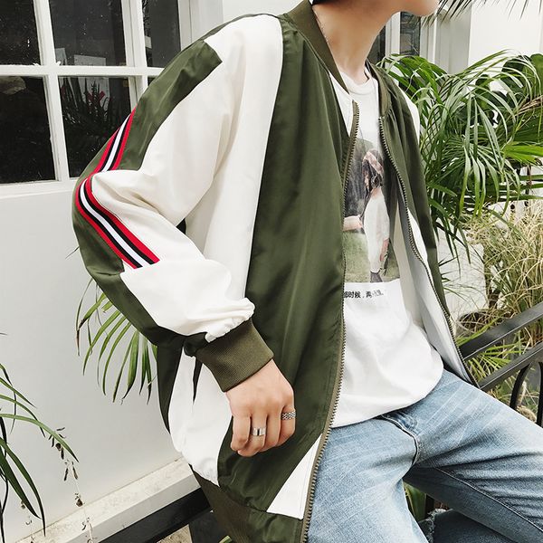 zogaa 2019 spring summer new men's jackets youth color matching jackets baseball collar large size fashion casual tide, Black;brown
zogaa 2019 spring summer new men's jackets youth color matching jackets baseball collar large size fashion casual tide, Black;brown