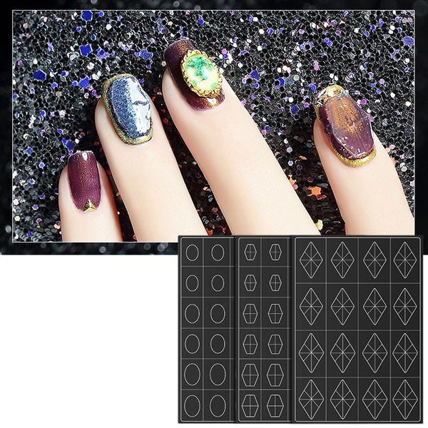 nail stamping plates stencil guides mould transparent 3d hollow stickers diy uv gel manicure tools nail art stamp, White
nail stamping plates stencil guides mould transparent 3d hollow stickers diy uv gel manicure tools nail art stamp, White