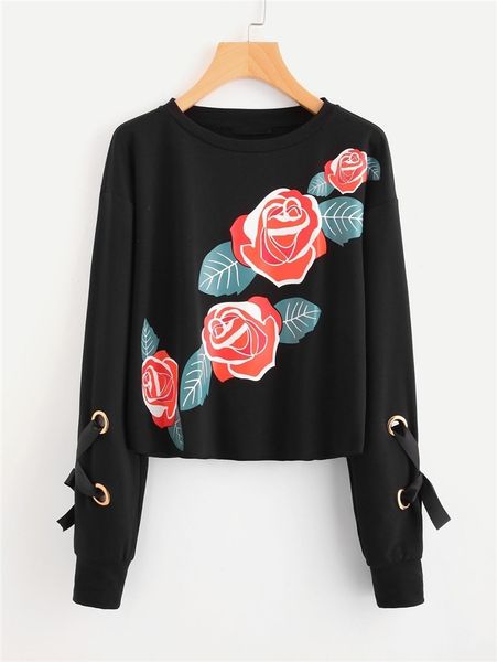 hoodies women autumn long sleeve hoodie sweatshirt women fashion flowers print pullover femme casual hoodied, Black
hoodies women autumn long sleeve hoodie sweatshirt women fashion flowers print pullover femme casual hoodied, Black