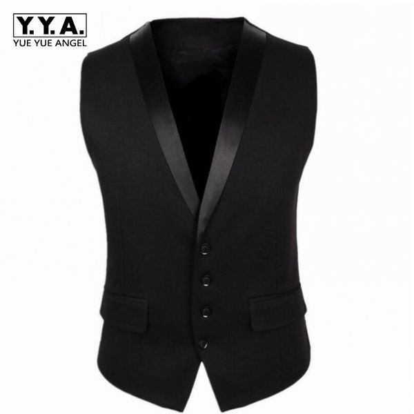 new fashion british style mens v-collar business dress slim fit lapel formal waistcoat vest suit black ing, Black;white
new fashion british style mens v-collar business dress slim fit lapel formal waistcoat vest suit black ing, Black;white