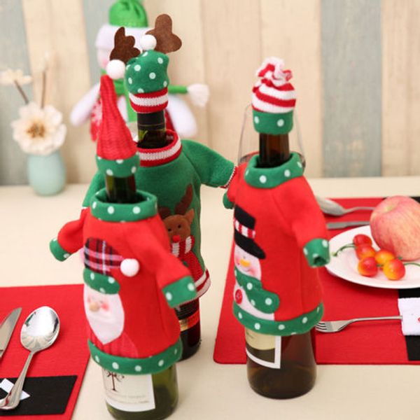 creative design christmas bottle decor home decor wine bottle cover xmas santa table decoration
creative design christmas bottle decor home decor wine bottle cover xmas santa table decoration