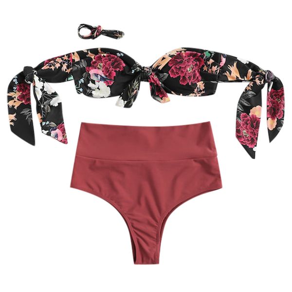 bikini 2019 women print tube up two pieces bikini push-up swimsuit swimwear beachwear stroj kapielowy maillot de bain fille, White;black
bikini 2019 women print tube up two pieces bikini push-up swimsuit swimwear beachwear stroj kapielowy maillot de bain fille, White;black