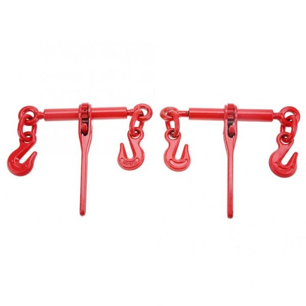 2pcs ratchet load lever binder 1/4 - 5/16" chain hook tie down rigging equipment load binder
2pcs ratchet load lever binder 1/4 - 5/16" chain hook tie down rigging equipment load binder