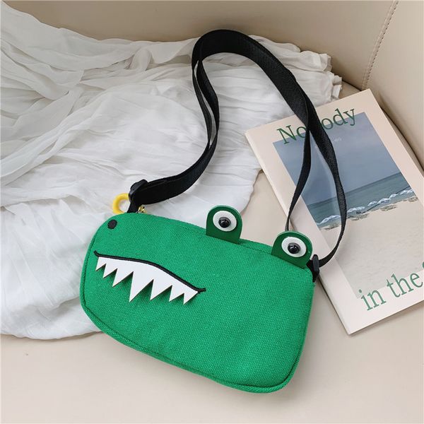new lovely baby girls mini shoulder bag canvas cartoon dinosaur children cute crossbody bags zipper coin purse kids small wallet, White
new lovely baby girls mini shoulder bag canvas cartoon dinosaur children cute crossbody bags zipper coin purse kids small wallet, White