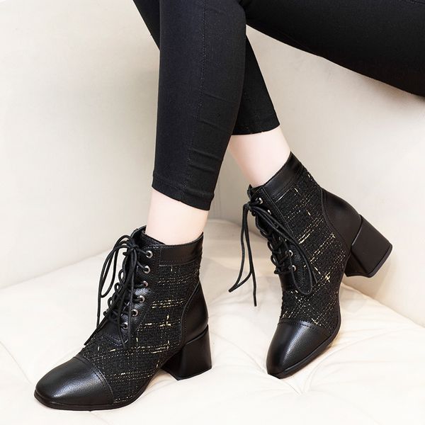 retro women boots vintage block heel ankle boots side lace up high heels women shoes big sizes 35-39 ch-b0157, Black
retro women boots vintage block heel ankle boots side lace up high heels women shoes big sizes 35-39 ch-b0157, Black