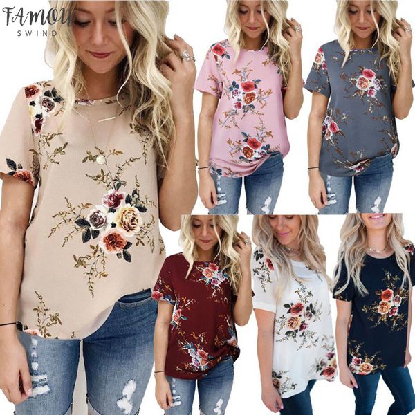 2020 summer casual stylish women casual floral print short sleeve chiffon o neck fashion s regular l xl xxl xxxl, White
2020 summer casual stylish women casual floral print short sleeve chiffon o neck fashion s regular l xl xxl xxxl, White