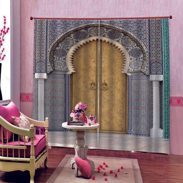 europe arch relief curtains 3d curtain printing blockout polyester p drapes fabric for room bedroom window
europe arch relief curtains 3d curtain printing blockout polyester p drapes fabric for room bedroom window