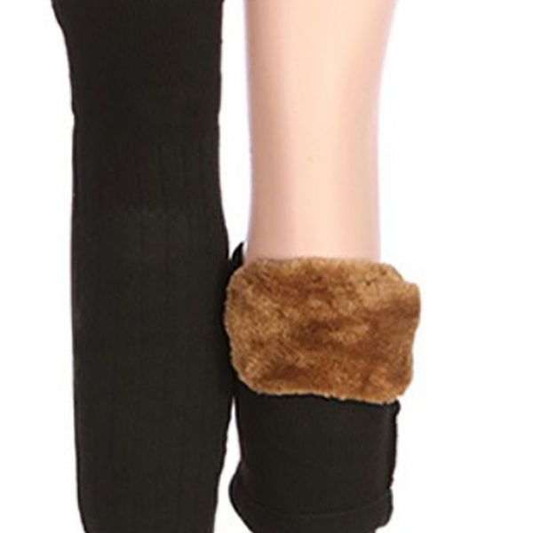 cashmere long legwarmer knee sleeve pad thick thermal fluffy leg wrap warmer protector for men women, Black;gray
cashmere long legwarmer knee sleeve pad thick thermal fluffy leg wrap warmer protector for men women, Black;gray