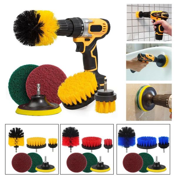 6 pieces/set drill brush attachment set all mutipurpose power scrubber cleaning tool kit auto vehicle cleaning washing kit
6 pieces/set drill brush attachment set all mutipurpose power scrubber cleaning tool kit auto vehicle cleaning washing kit