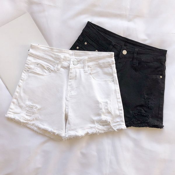 3xl plus size black white denim shorts women summer thin low waist hole ripped jeans shorts mini stretch biker c6227, White;black
3xl plus size black white denim shorts women summer thin low waist hole ripped jeans shorts mini stretch biker c6227, White;black