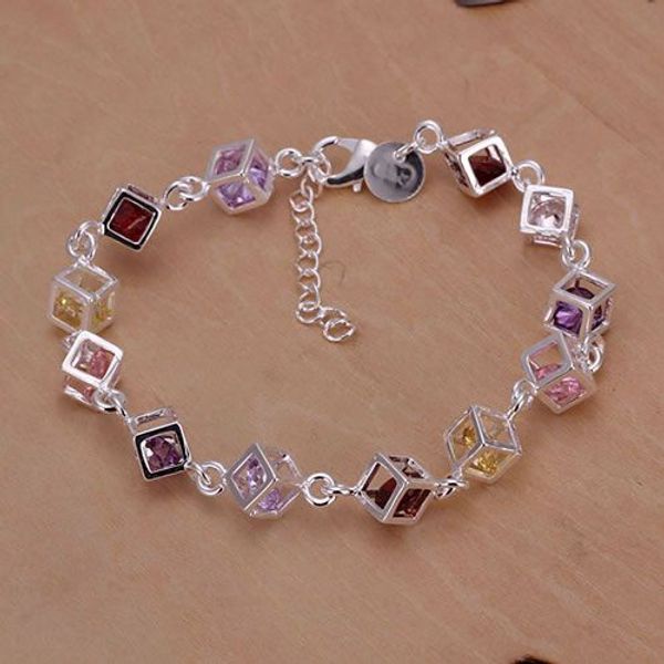 jewelry silver plated jewelry bracelet fine fashion bracelet wholesale and retail smth220, Black 
jewelry silver plated jewelry bracelet fine fashion bracelet wholesale and retail smth220, Black