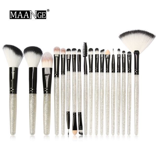 maange 18pcs makeup brushes tool set cosmetic powder eye shadow foundation blush blending beauty make up brush maquiagem
maange 18pcs makeup brushes tool set cosmetic powder eye shadow foundation blush blending beauty make up brush maquiagem
