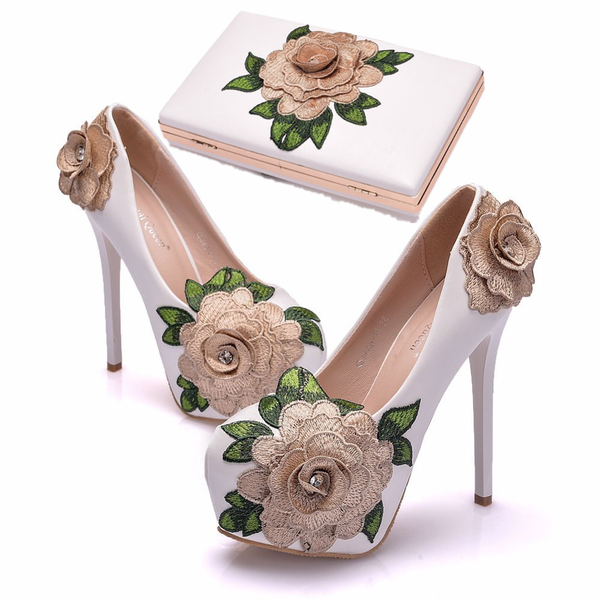 womens shoes blue lace flower bride shoes high heels wedding dress with matching bag customized ceremony pumps with purse, Black
womens shoes blue lace flower bride shoes high heels wedding dress with matching bag customized ceremony pumps with purse, Black