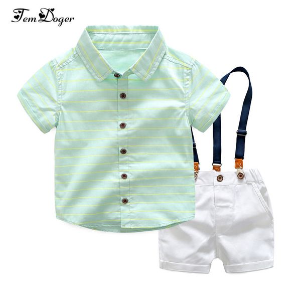 tem doger boy clothing sets 2018 summer toddler kids boys clothes suit green shirt+overalls 2pcs outfits sets child boy clothing t200104, White
tem doger boy clothing sets 2018 summer toddler kids boys clothes suit green shirt+overalls 2pcs outfits sets child boy clothing t200104, White