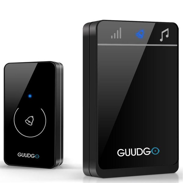 guudgo gd-md01 wireless touch screen music doorbell portable waterproof doorbell 52 melody chime
guudgo gd-md01 wireless touch screen music doorbell portable waterproof doorbell 52 melody chime