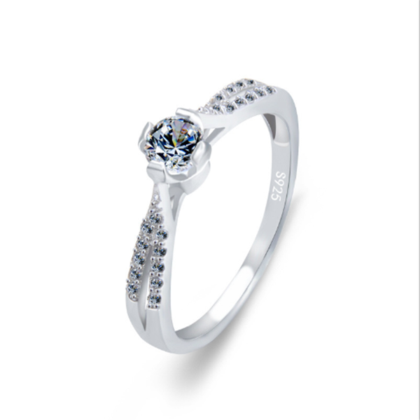 s925 sterling silver ring korean fashion inlaid zircon ring girl simulation diamond couple wedding jewelry, Golden;silver
s925 sterling silver ring korean fashion inlaid zircon ring girl simulation diamond couple wedding jewelry, Golden;silver