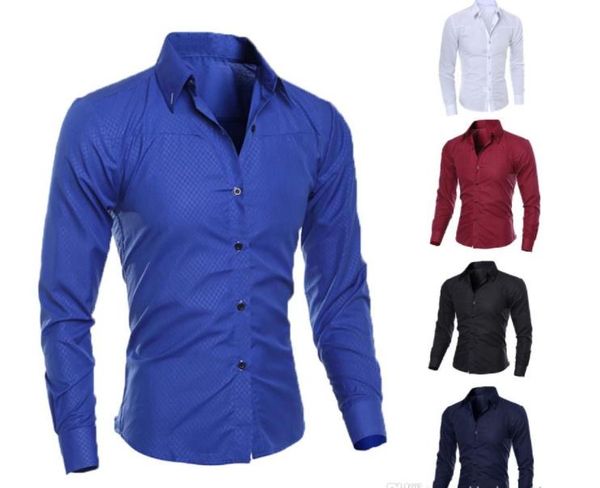 luxury mens slim fit shirt long sleeve dress shirts casual formal business shirts solid brand clothing camisa social -4xl, White;black
luxury mens slim fit shirt long sleeve dress shirts casual formal business shirts solid brand clothing camisa social -4xl, White;black