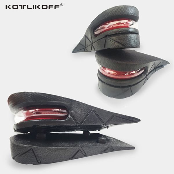 kotlikoff height increase insole adjustable 2-layer 4.5cm air cushion invisible pads soles insoles inserts for shoes men/women, Black
kotlikoff height increase insole adjustable 2-layer 4.5cm air cushion invisible pads soles insoles inserts for shoes men/women, Black