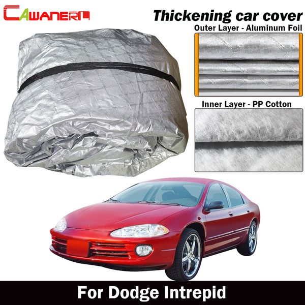 cawanerl three layer thick car cover outdoor sun rain snow hail protection cover waterproof for dodge intrepid
cawanerl three layer thick car cover outdoor sun rain snow hail protection cover waterproof for dodge intrepid
