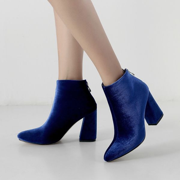 cerdachic 2018 women's fashion winter high heels zipper up pointed toe boots chic ladies shoes black red blue plus size
cerdachic 2018 women's fashion winter high heels zipper up pointed toe boots chic ladies shoes black red blue plus size