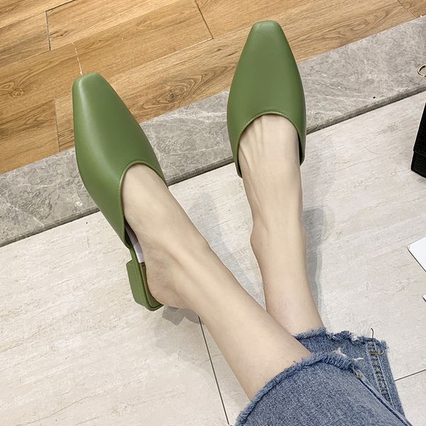 woman slippers female square toe wedges ladies elegant slides women solid shoes women's comfortable fashion casual footwear 2020, Black
woman slippers female square toe wedges ladies elegant slides women solid shoes women's comfortable fashion casual footwear 2020, Black