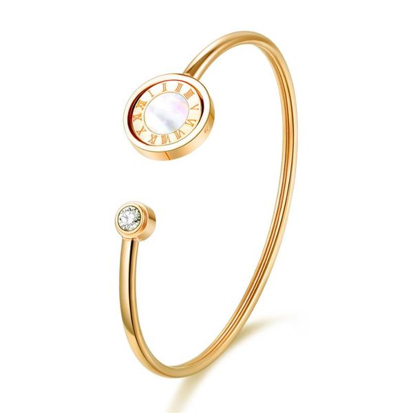 black white shell stainless steel gold bracelet women rose gold jewelry crystals girls ladies accessory
black white shell stainless steel gold bracelet women rose gold jewelry crystals girls ladies accessory