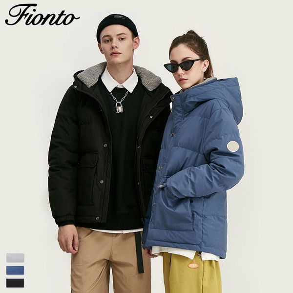 fionto men's wear 2019 winter new pure color english embroidery warm even cap white duck down jacket man, Black
fionto men's wear 2019 winter new pure color english embroidery warm even cap white duck down jacket man, Black