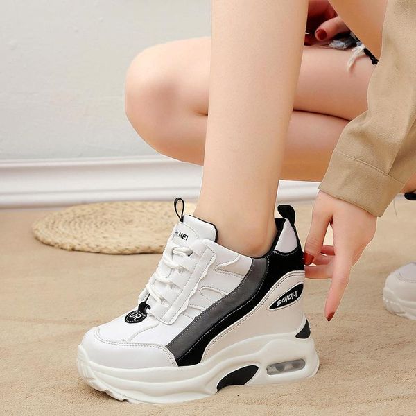 popular in ins women shoes height increasing shoes wedge high heel with box, Black;white
popular in ins women shoes height increasing shoes wedge high heel with box, Black;white