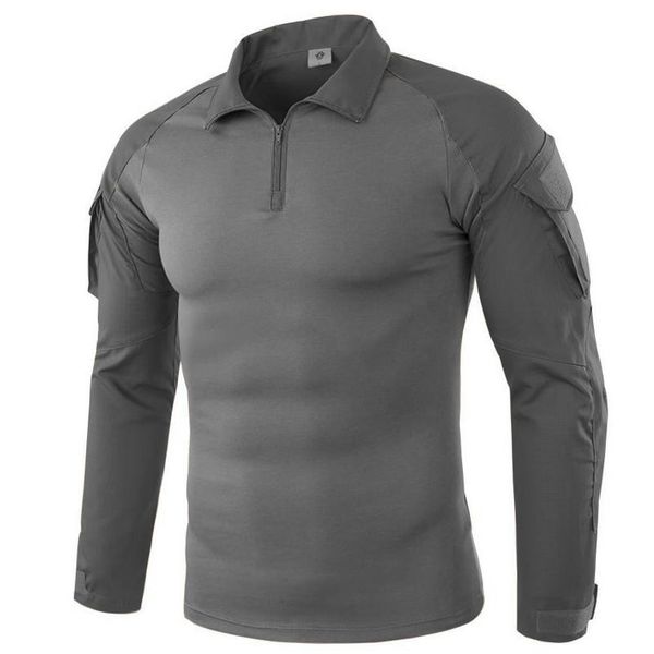 field combat training camo long sleeve tactical shirt army fans shoot train camping breathable wearproof uniform, Gray;blue
field combat training camo long sleeve tactical shirt army fans shoot train camping breathable wearproof uniform, Gray;blue