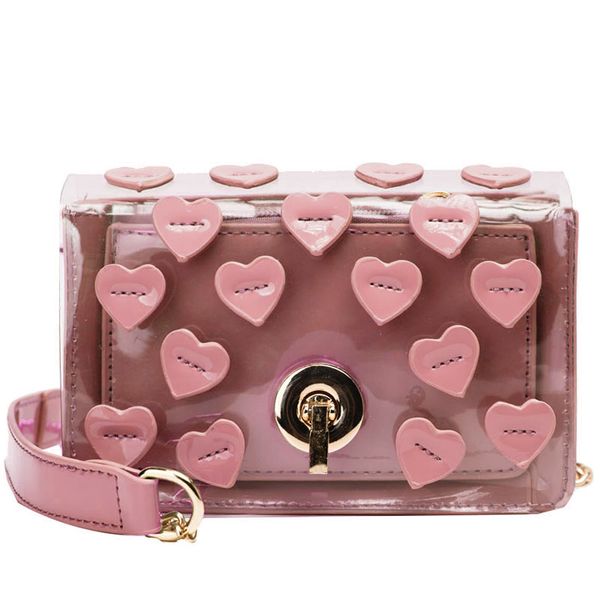 new korean version of the wild transparent jelly small square bag fashion shoulder messenger bag
new korean version of the wild transparent jelly small square bag fashion shoulder messenger bag
