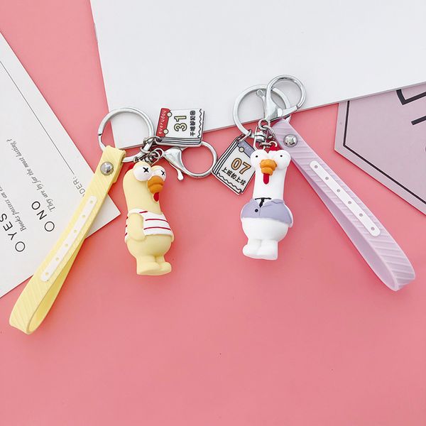 new soft plastic baby chick key chain car accessory student bag key chain accessory creative gift, Silver
new soft plastic baby chick key chain car accessory student bag key chain accessory creative gift, Silver
