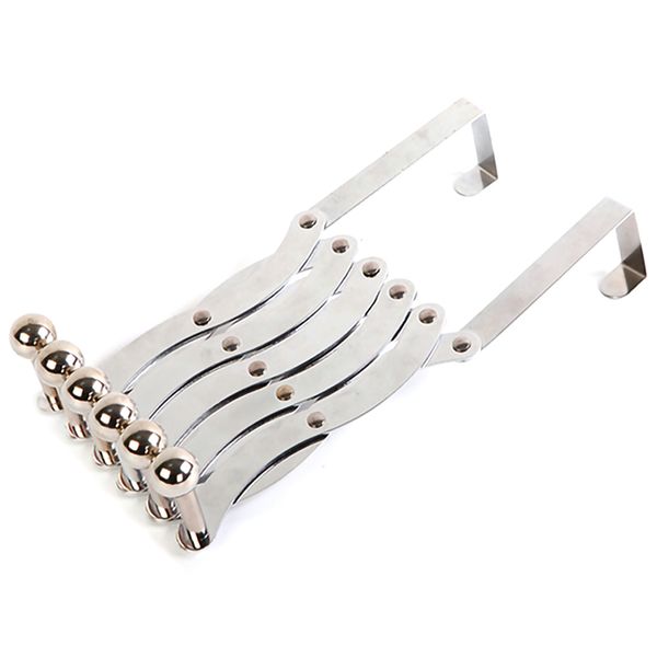 6 hooks door-back flexible foldable door hanger clothes hat holder retractable coat holder hook organizer
6 hooks door-back flexible foldable door hanger clothes hat holder retractable coat holder hook organizer