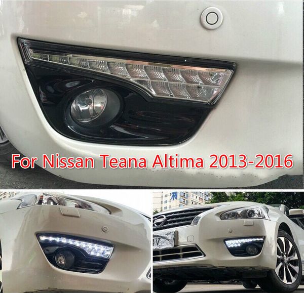 car flashing 1 pair drl for teana altima 2013 2014 2015 2016 daytime running lights fog lamp cover headlight 12v daylight
car flashing 1 pair drl for teana altima 2013 2014 2015 2016 daytime running lights fog lamp cover headlight 12v daylight