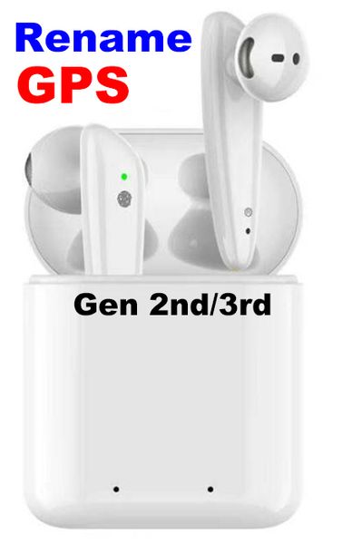 

h1 chip ap2 ap3 pro headphones rename & gps tws earphones sound quality with smart sensor pk w1 chip i18 i12 i500 i200