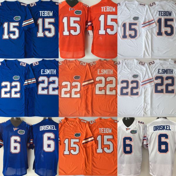 Florida Gators College Jerseys 15 Tim Tebow Jersey Men 22 Emmitt Smith 6 Jeff Driskel Football Jerseys University Blue Orange White
Florida Gators College Jerseys 15 Tim Tebow Jersey Men 22 Emmitt Smith 6 Jeff Driskel Football Jerseys University Blue Orange White