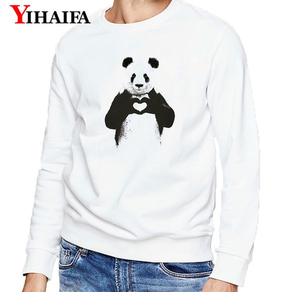 sweatshirts mens hoodie 3d print love heart panda animal graphics streetwear pullover long sleeve tracksuit couple autumn, Black
sweatshirts mens hoodie 3d print love heart panda animal graphics streetwear pullover long sleeve tracksuit couple autumn, Black