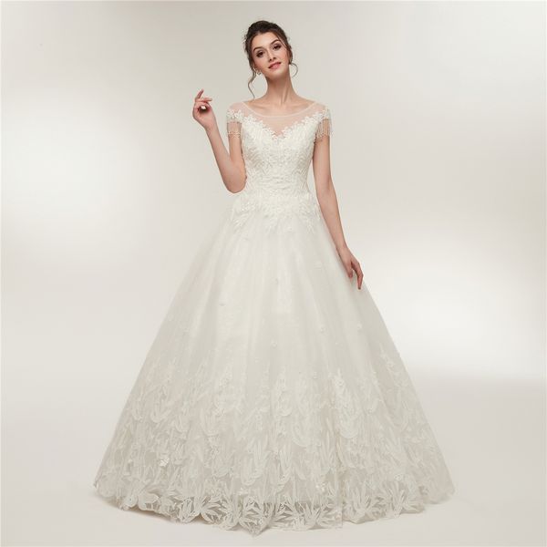 plus size wedding dresses o neck with appliques short sleeves a line tulle edge with long bride dresses for women white wedding dresses
plus size wedding dresses o neck with appliques short sleeves a line tulle edge with long bride dresses for women white wedding dresses