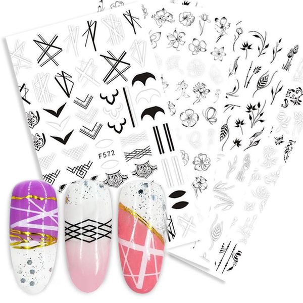 3d nail stickers adhesive transfer sticker decals flower tropical plants image diy nail art decorations, Black
3d nail stickers adhesive transfer sticker decals flower tropical plants image diy nail art decorations, Black