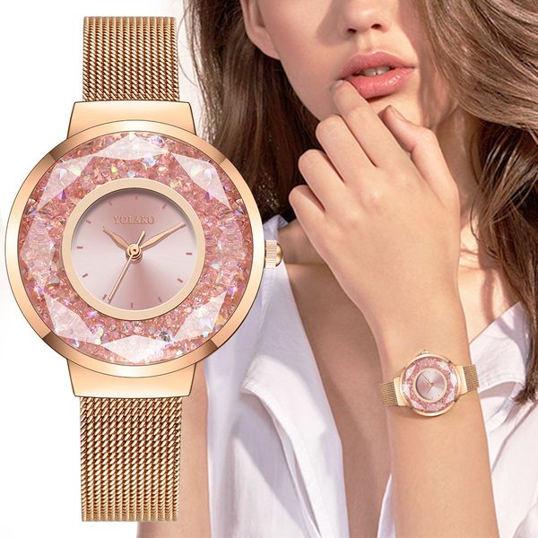girl luxury watch relogio women's casual quartz stainless steel band newv strap watch analog wrist zegarek damski, Slivery;brown
girl luxury watch relogio women's casual quartz stainless steel band newv strap watch analog wrist zegarek damski, Slivery;brown