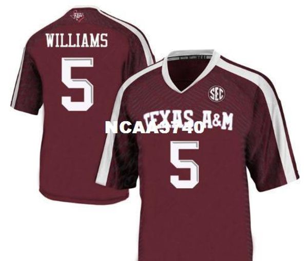 women texas a&m aggies trayveon williams #5 ladies real embroidery college football jersey size s-4xl or custom any name or number jersey, Black;red
women texas a&m aggies trayveon williams #5 ladies real embroidery college football jersey size s-4xl or custom any name or number jersey, Black;red
