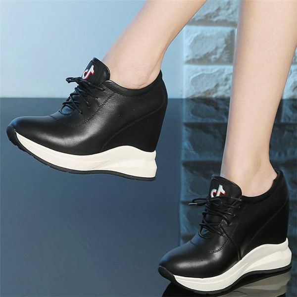 boots 2021 trainers women genuine leather wedges platform ankle female round toe high heel fashion sneakers casual pumps shoes, Black
boots 2021 trainers women genuine leather wedges platform ankle female round toe high heel fashion sneakers casual pumps shoes, Black
