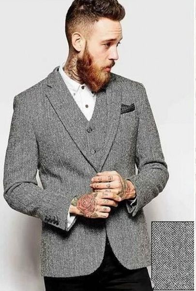 handsome fashion grey harringbone groom tuxedos notch lapel one button men wedding tuxedos men dinner party suit(jacket+pants+vest, White;black
handsome fashion grey harringbone groom tuxedos notch lapel one button men wedding tuxedos men dinner party suit(jacket+pants+vest, White;black