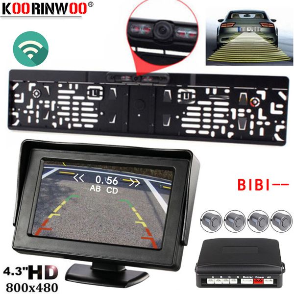 koorinwoo licence ccd parkmaster car monitor with rear view camera reverse radars car parking sensor assist jalousie black/white
koorinwoo licence ccd parkmaster car monitor with rear view camera reverse radars car parking sensor assist jalousie black/white
