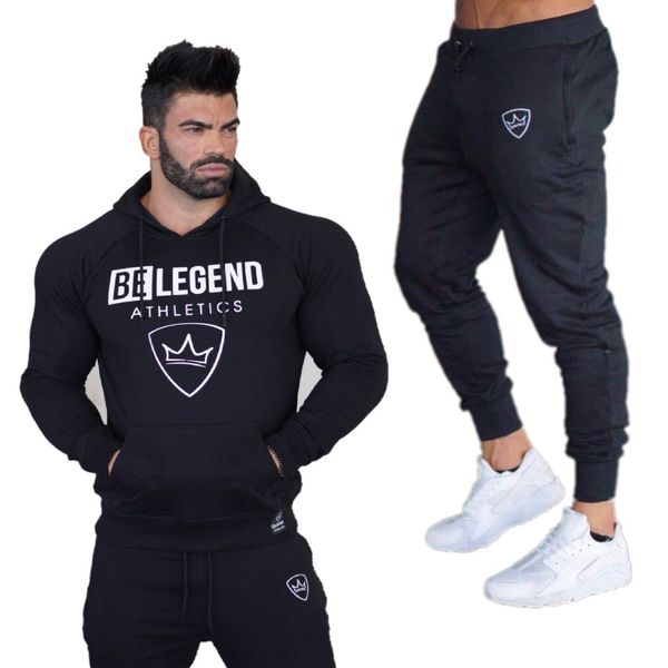 gyms new men's sets 2018 fashion sportswear tracksuits sets men's hoodies+pants casual outwear suits, Gray
gyms new men's sets 2018 fashion sportswear tracksuits sets men's hoodies+pants casual outwear suits, Gray