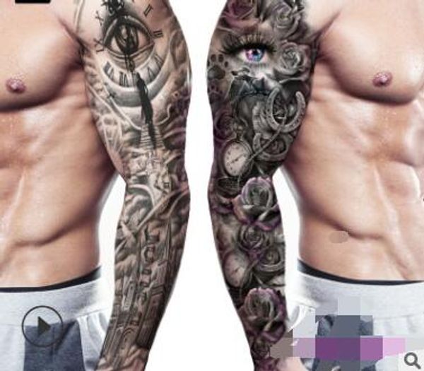 6pcs/lot waterproof temporary tattoo sticker full arm large skull old school tatoo stickers flash fake tattoos for men women cool product
6pcs/lot waterproof temporary tattoo sticker full arm large skull old school tatoo stickers flash fake tattoos for men women cool product