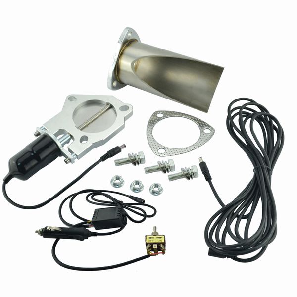 2.5 inch electric stainless exhaust cutout with manually control with be cut pipe exhaust cut out kit
2.5 inch electric stainless exhaust cutout with manually control with be cut pipe exhaust cut out kit