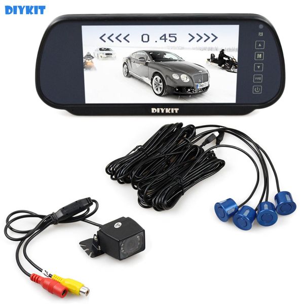diykit 7 inch rear view car mirror monitor + video parking radar + ir night vision car camera parking sensor assistance system
diykit 7 inch rear view car mirror monitor + video parking radar + ir night vision car camera parking sensor assistance system
